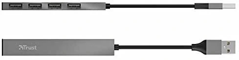 Įvesties/išvesties šakotuvas MINI-USB 4PORT23786 TRUST