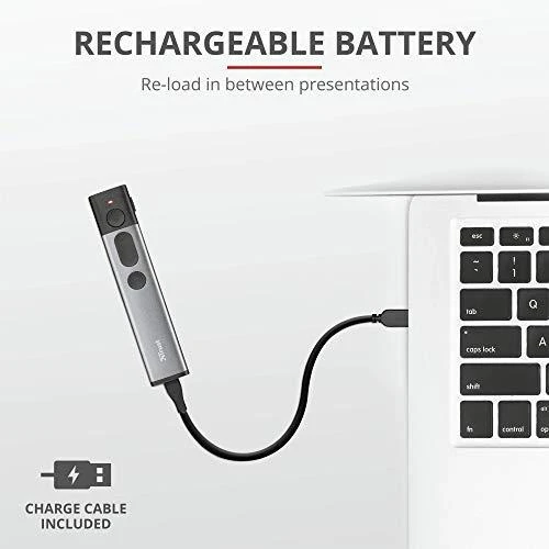 Trust Kazun - wireless presenter (pilkas)