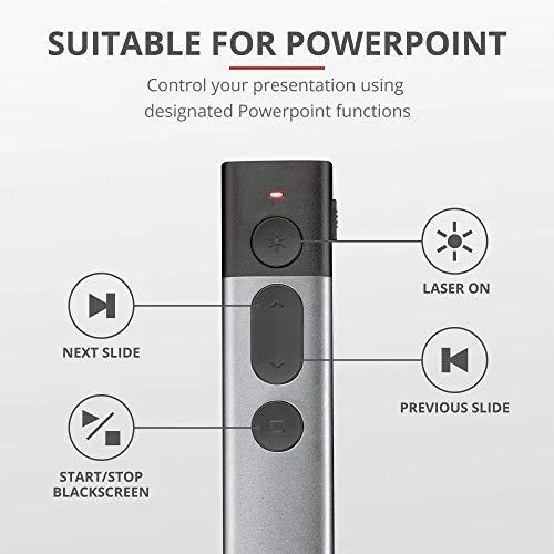 Trust Kazun - wireless presenter (pilkas)