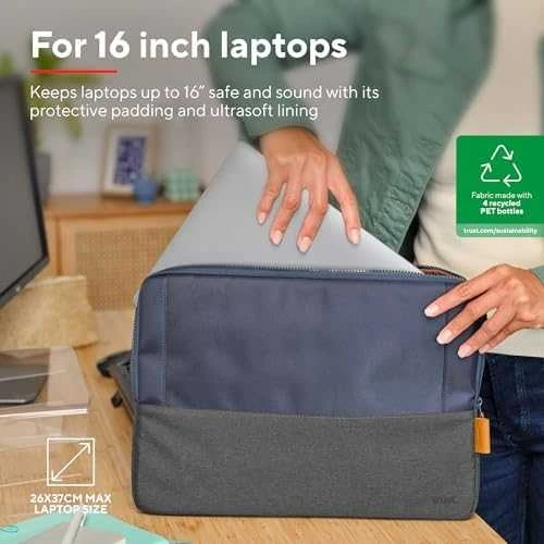 Trust Computer Products „Trust Lisboa“, įmautės formos dėklas, 40,6 cm (16 colių), 208 g
