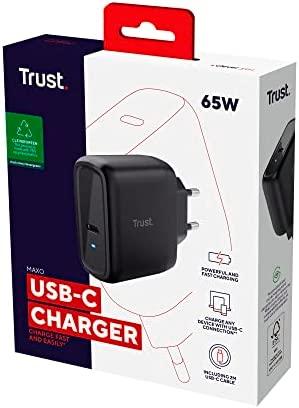 Trust Maxo pakrovėjas 65w usb-c juodas