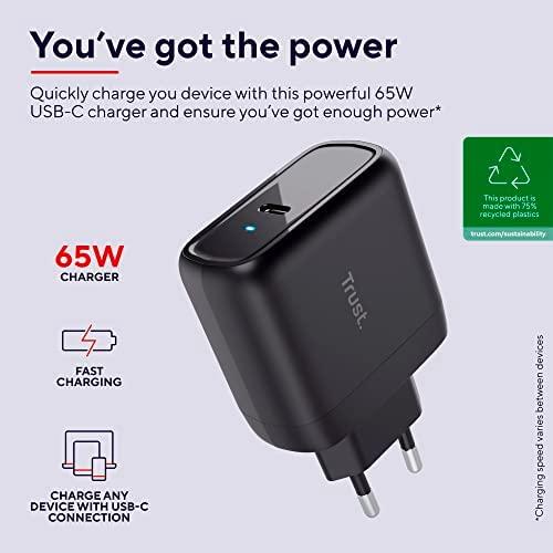 Trust Maxo pakrovėjas 65w usb-c juodas