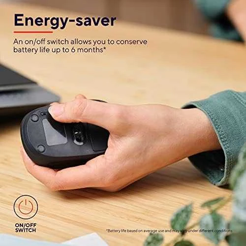 TRUST Kompaktiška belaidė Primo Bluetooth® pelė, Juoda (24966)