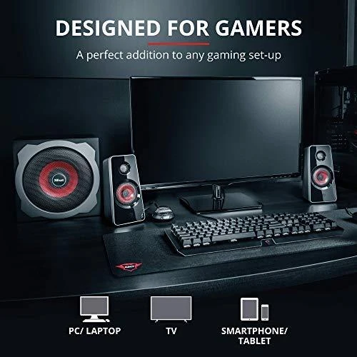 Kompiuterio kolonėlės Kolonėlės Trust GXT 38 2.1 Subwoofer