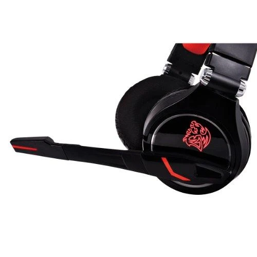 Ausinės su mikrofonu Thermaltake eSports Cronos Juodas Neodymium HT-CRO008ECBL (juodos spalvos