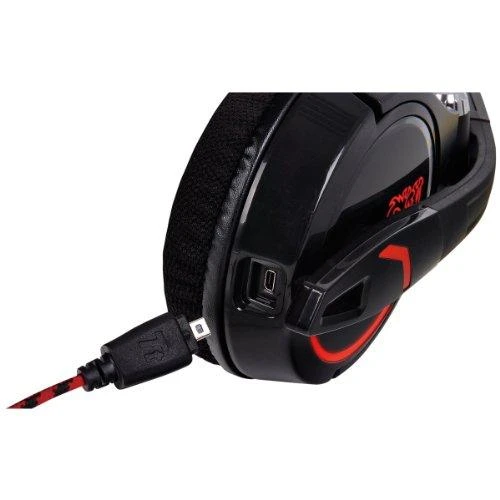 Ausinės su mikrofonu Thermaltake eSports Cronos Juodas Neodymium HT-CRO008ECBL (juodos spalvos