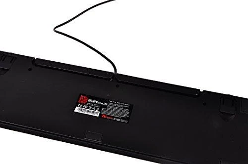 Klaviatūra Thermaltake eSports Poseidon KB-PIZ-KLBLUS-01 (mechaninė, USB 2.0, (US), juodos spalvos