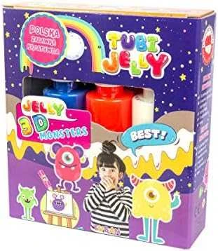 Tuban 3 spalvų Tubi Jelly rinkinys - Monstrai ( TU3318 )