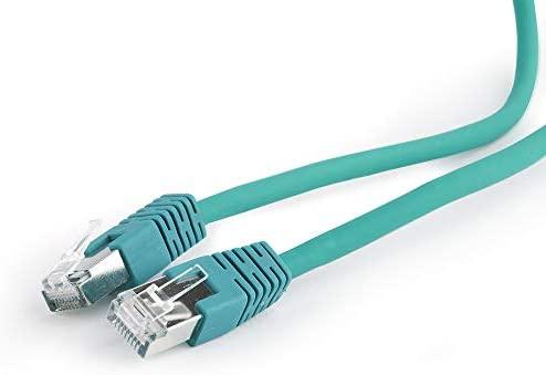 GEMBIRD PP6A-LSZHCU-G-1M Gembird patchcord RJ45, kat. 6A,SFTP, LSZH, 1m, žalias