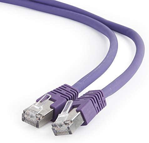 GEMBIRD PP6A-LSZHCU-V-1M Gembird patchcord RJ45, kat. 6A,SFTP, LSZH, 1m, violetinė