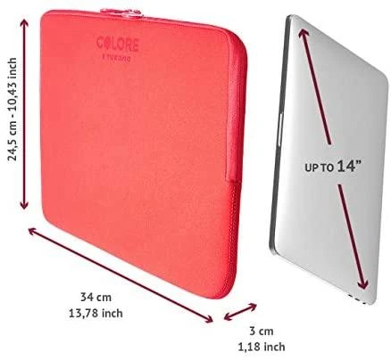 Tucano Colore 14" raudona