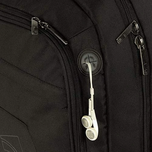 Tucano Lato Tinka iki 17 ", Juodas, Shoulder strap, Backpack