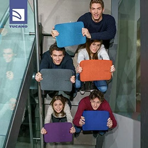 „Tucano Melange Second Skin“ dėklas, skirtas „MacBook Pro 15“ / „Ultrabook 13“ / „Notebook 14“ kompiuteriams Mėlyna