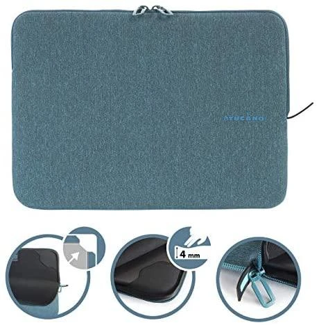 „Tucano Melange Second Skin“ dėklas, skirtas „MacBook Pro 15“ / „Ultrabook 13“ / „Notebook 14“ šviesiai mėlynai