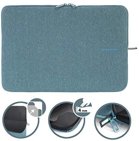 „Tucano Melange Second Skin®“ dėklas, skirtas „MacBook Pro 16“ / „MacBook Pro 15 Retina“ / „MacBook Pro 15“ / „Ultrabook 15“ / „Notebook 15.6 Light“ Mėlyna