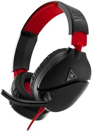 Žaidimų ausinės Turtle Beach Recon 70, skirta Nintendo Switch, Juoda-raudona