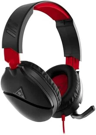 Žaidimų ausinės Turtle Beach Recon 70, skirta Nintendo Switch, Juoda-raudona