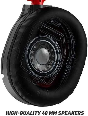 Žaidimų ausinės Turtle Beach Recon 70, skirta Nintendo Switch, Juoda-raudona