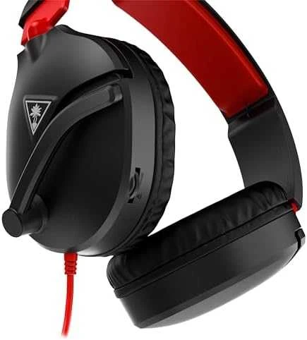 Žaidimų ausinės Turtle Beach Recon 70, skirta Nintendo Switch, Juoda-raudona