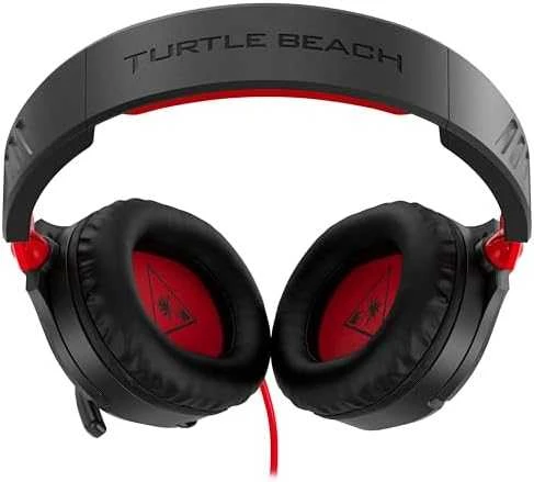Žaidimų ausinės Turtle Beach Recon 70, skirta Nintendo Switch, Juoda-raudona