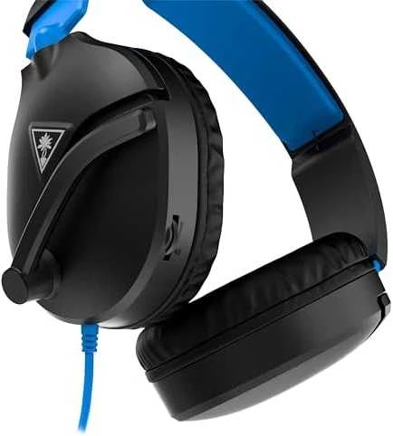 Žaidimų ausinės Turtle Beach Recon 70, skirta PS4, Juoda-mėlyna