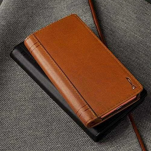 „Twelve South Journal Luxury Odinis“ dėklas, skirtas „iPhone XR“ su pinigine ir laisvų rankų įranga - Juodas