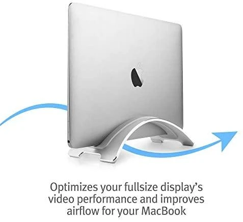 „Twelve South BookArc“, skirta „MacBook“ (sidabrinis)