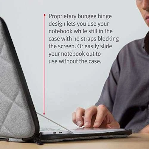 „Twelve South“ dėklas „MacBook Pro“ / „Air“ 15 / 16 colių nešiojamiesiems kompiuteriams – Pilkas