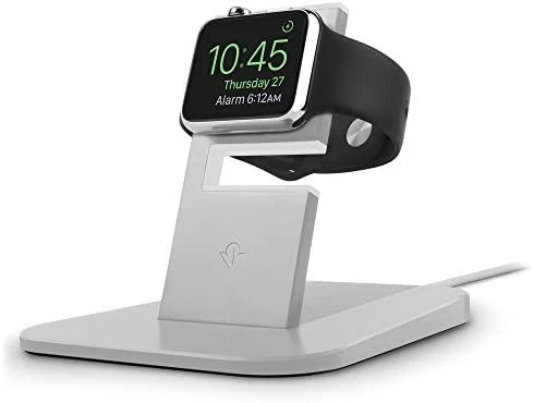 Dėklas „Twelve South HiRise“, skirta „Apple Watch“ – „Sidabrinis“
