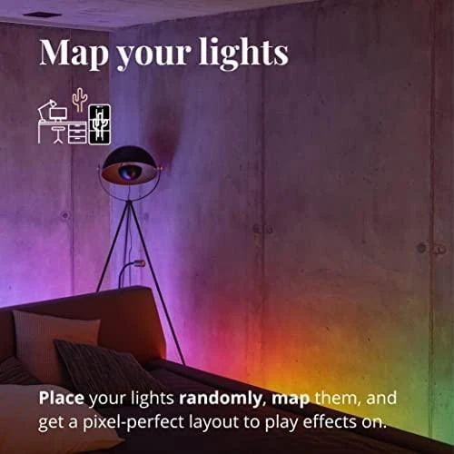 Twinkly Line 90 LED išmanioji juosta, 1.5 m, RGB LED