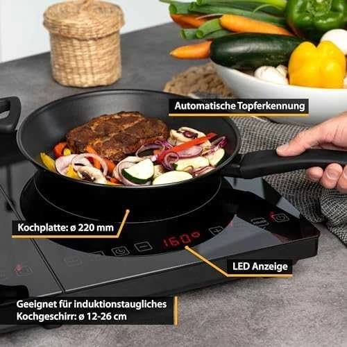 First Austria Elektrinė indukcinė kaitlentė 2d. FIRST FA-5095-4