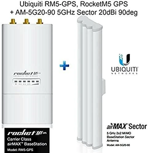 Ubiquiti AM-5G20-90 AirMax BaseStation, 20dBi, 90 laipsnių, raketų rinkinys, ES