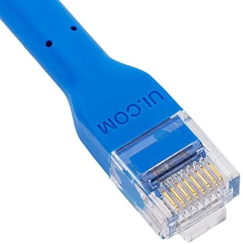 Ubiquiti U-Cable-Patch-0.3m-RJ45-BL | Patchcord LAN | UniFi Komutacinis kabelis, 0.3m, Cat6, Mėlyna