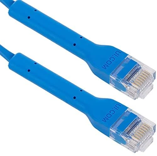 Ubiquiti U-Cable-Patch-0.3m-RJ45-BL | Patchcord LAN | UniFi Komutacinis kabelis, 0.3m, Cat6, Mėlyna