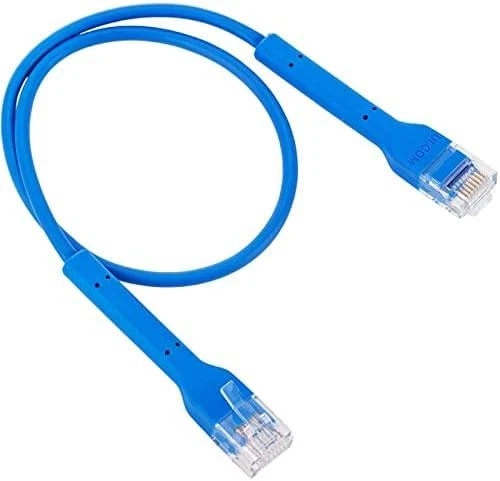 Ubiquiti U-Cable-Patch-0.3m-RJ45-BL | Patchcord LAN | UniFi Komutacinis kabelis, 0.3m, Cat6, Mėlyna