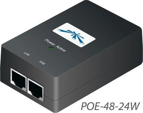 Maršrutizatorius Ubiquiti POE-48-24W-G adapteris PoE 48V