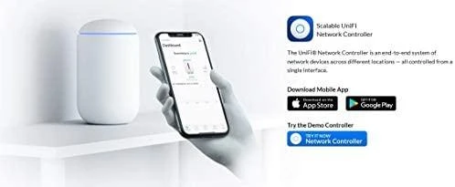 Maršrutizatorius UBIQUITI Ubi UDM Ubiquiti UDM UniFi Dream Machine 802.11ac 4x4 Wave 2 AP su valdikliu, 4x GbE