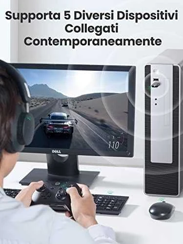UGREEN CM390 Bluetooth 5.0 USB adapteris