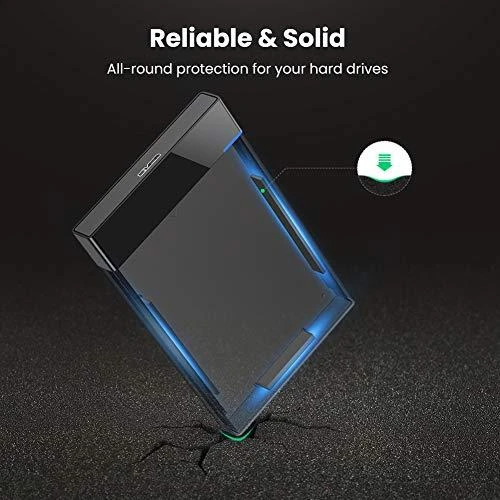 UGREEN US221 SATA išorinio disko dėklas HDD 2.5 "
