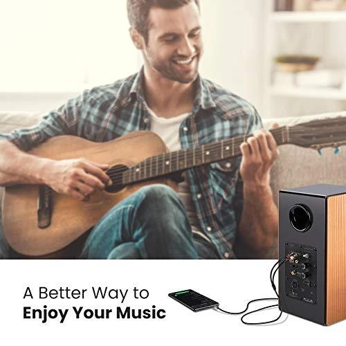 UGREEN AV116 kabelis AUX 3.5mm - 2RCA Cinch 3m - Juodas