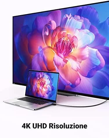 UGREEN DP101 DisplayPort - HDMI kabelis FullHD 5m