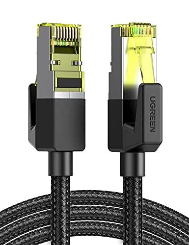 UGREEN NW150 Cat 7 F/FTP Braid Ethernet RJ45 kabelis 1m