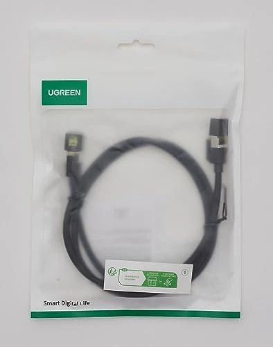 UGREEN NW150 Cat 7 F/FTP Braid Ethernet RJ45 kabelis 1m