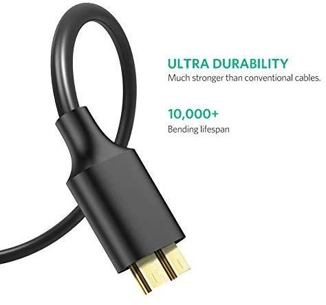 Kabelis UGREEN US130 USB 3.0 - micro USB 3.0, 1m