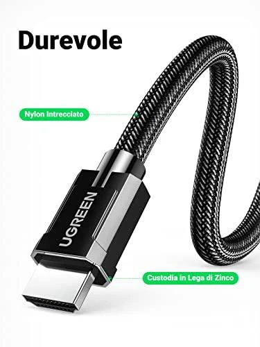Kabelis HDMI 2.1 UGREEN HD135 8K 60Hz 2m