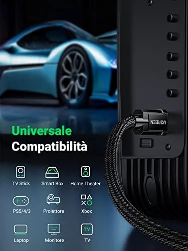 Kabelis HDMI 2.1 UGREEN HD135 8K 60Hz 2m