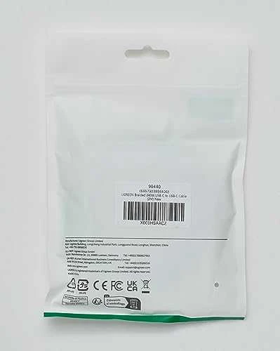 HP USB-C-USB-C UGREEN USB4 kabelis, 240W, 2m (fekete)