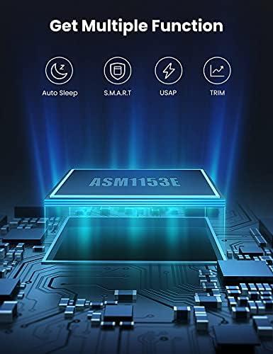UGREEN SATA išorinio disko dėklas 2.5 "SSD / HDD