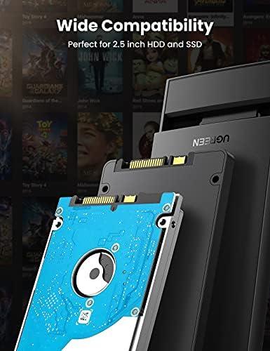 UGREEN SATA išorinio disko dėklas 2.5 "SSD / HDD