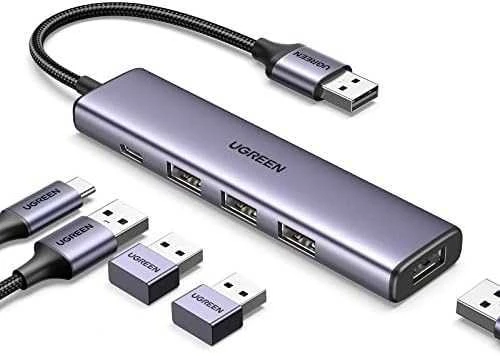 USB 5-in-1 šakotuvas UGREEN CM473